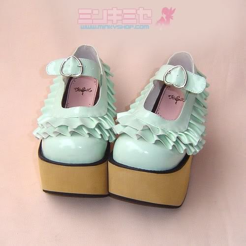 Ruffle Rocking Horse Shoes